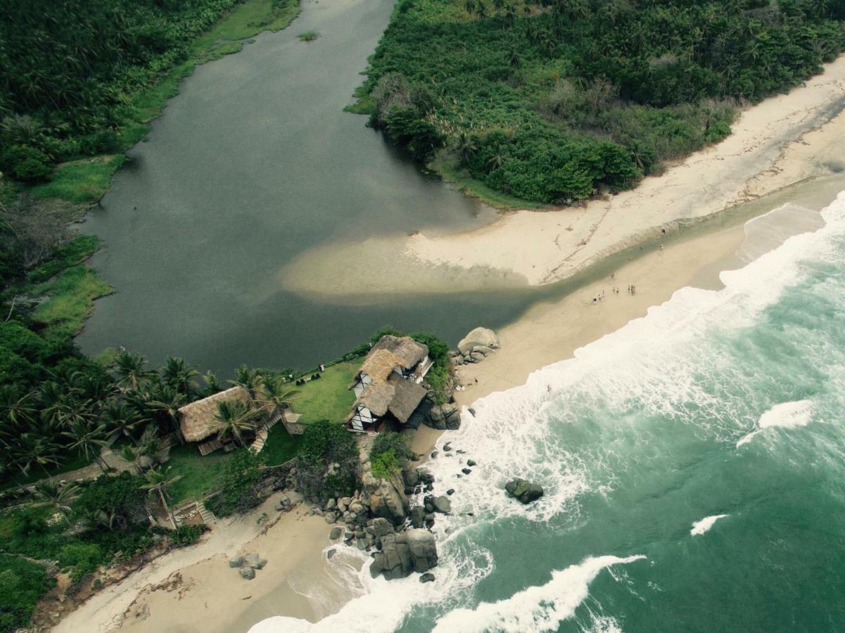 לוס נרנחוס Finca Barlovento Cabana, Tayrona מראה חיצוני תמונה